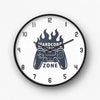 Hardcore gaming zone Wall Clock
