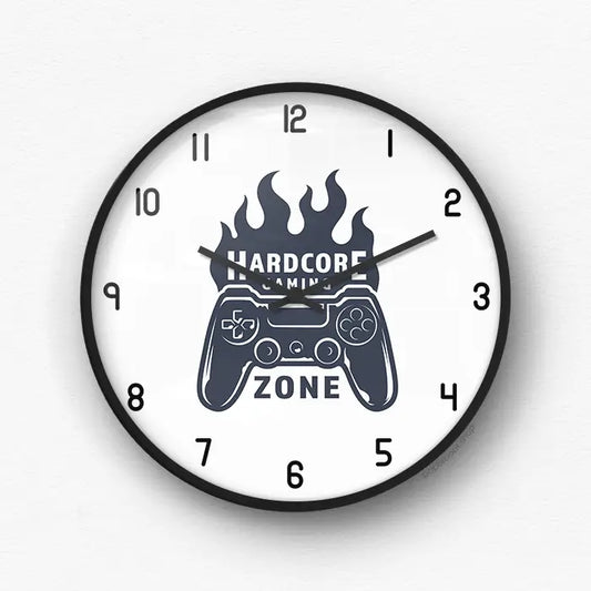 Hardcore gaming zone Wall Clock