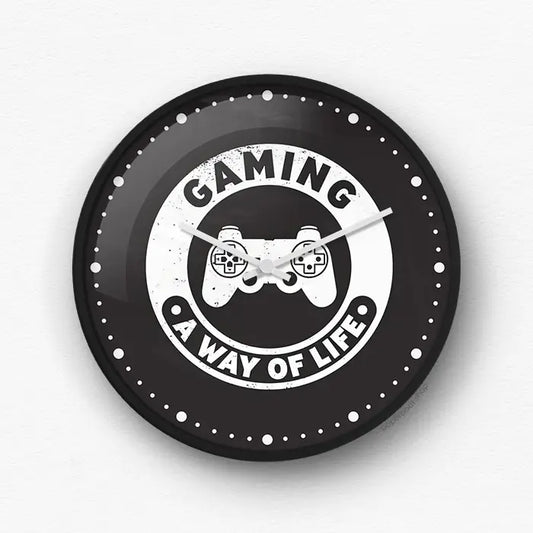 Gaming- A way of life Wall Clock