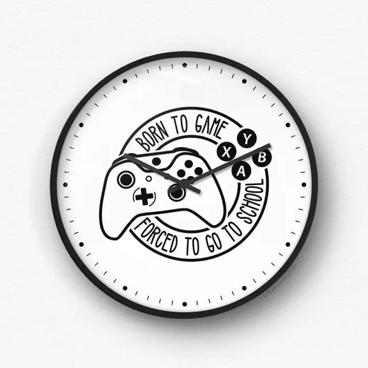 Born To Game Wall Clock
