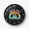 I'm on self Quarantine Wall Clock