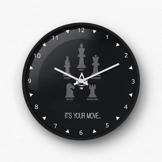 It's your move Wall Clock
