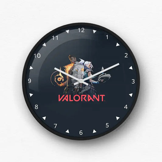 Valorant All Heros Wall Clock