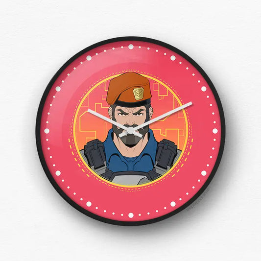 Valorant Hero Wall Clock