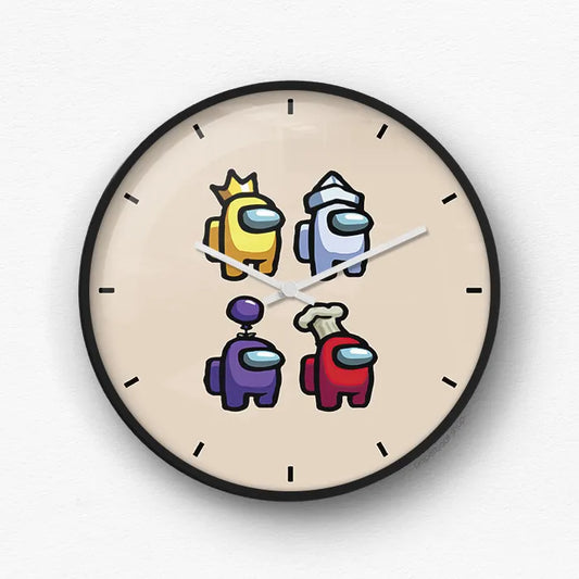 Among Us game characters Wall Clock