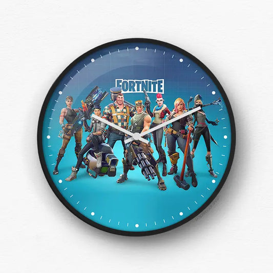 Fortnite All Heros Wall Clock