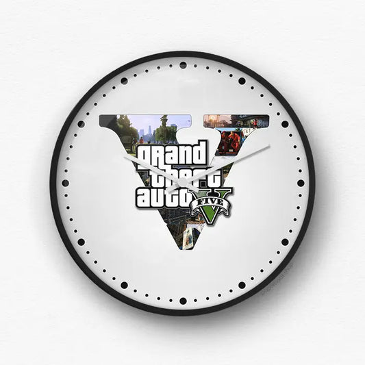 Grand Theft Auto V Wall Clock