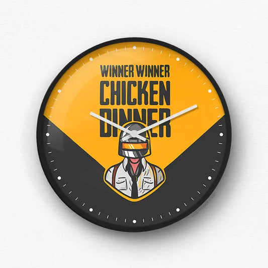 PUBG (Winner Winner Chicken Dinner) Wall Clock