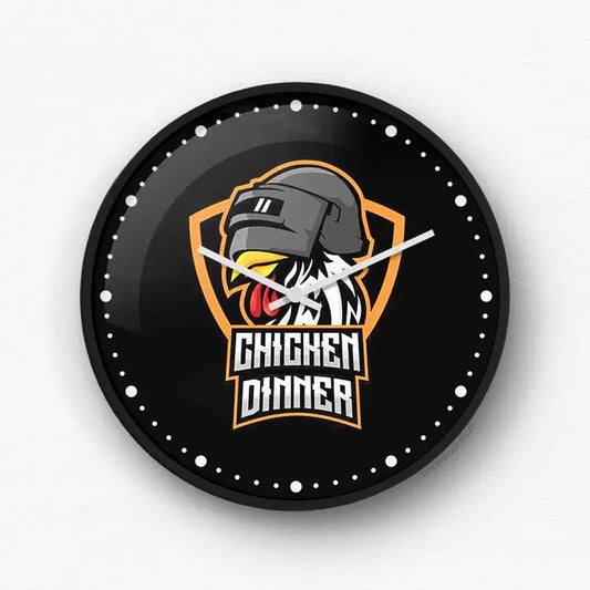 PUBG (Chicken Dinner) Wall Clock