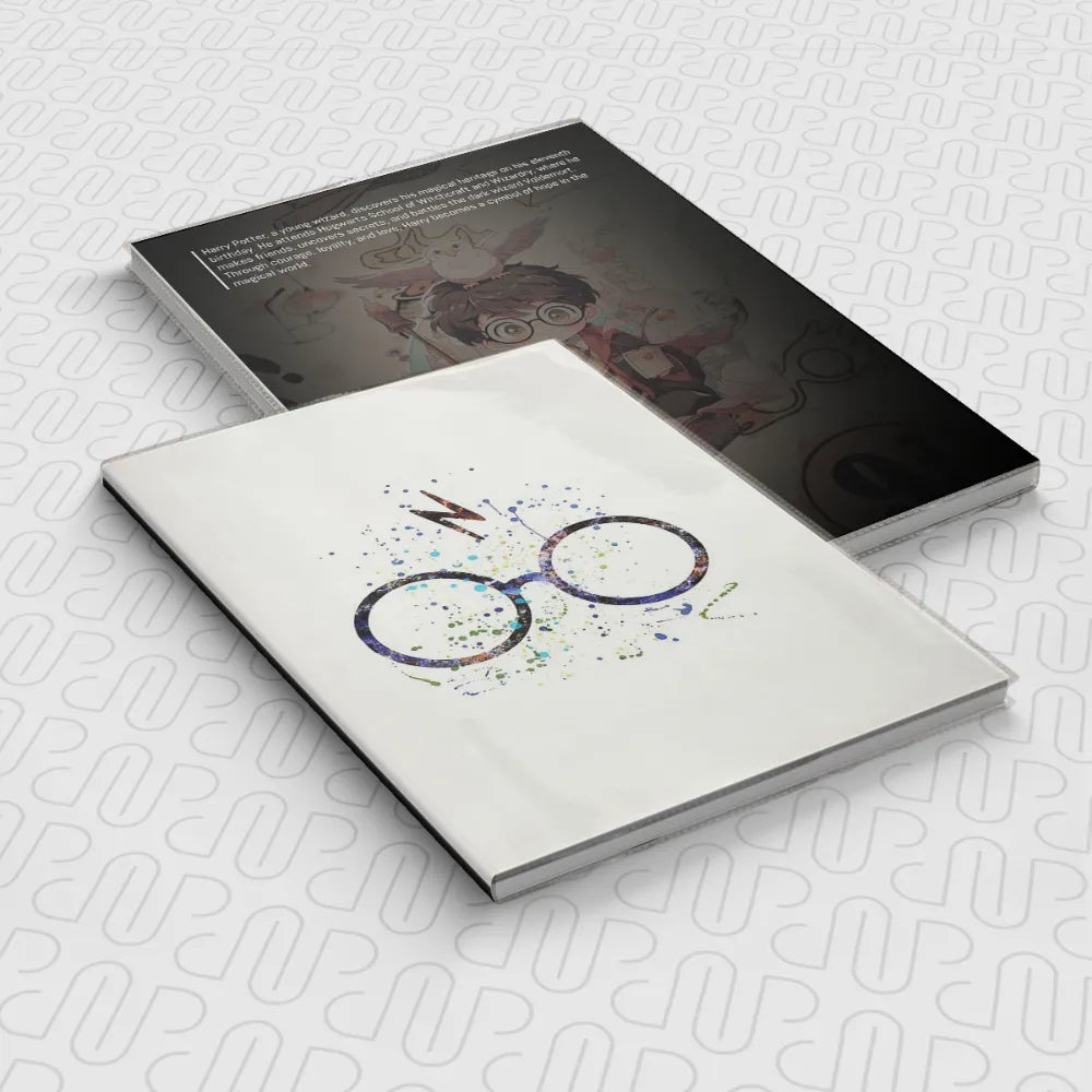 Harry Potter Glass Notebook
