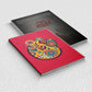 Bengali red mandala Notebook