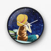 One Piece Luffy &amp; Hat Wall Clock