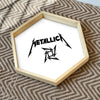 Metallica Logo Resin Tray