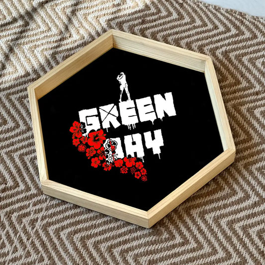Green Day Resin Tray