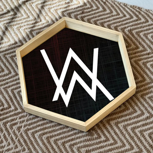 Alan Walker white Resin Tray