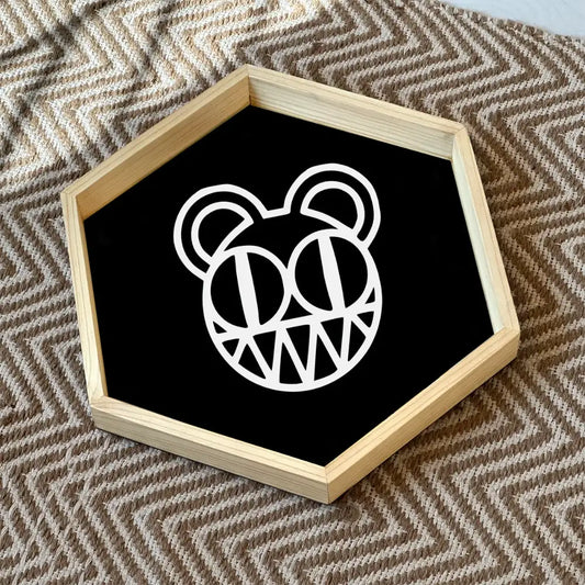 Radio Head white Resin Tray