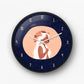 Virgo Zodiac Sign Wall Clock