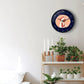 Virgo Zodiac Sign Wall Clock