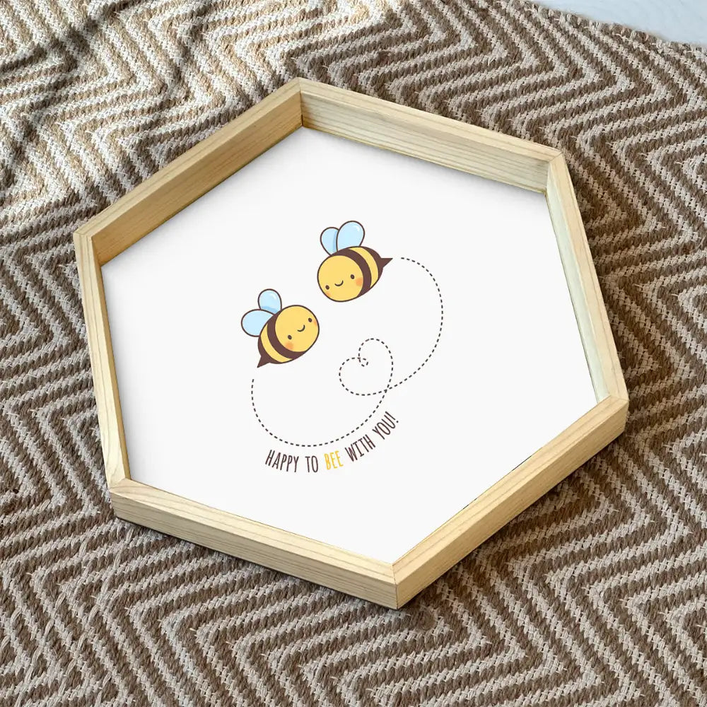 Happy To BEE with you Resin Tray