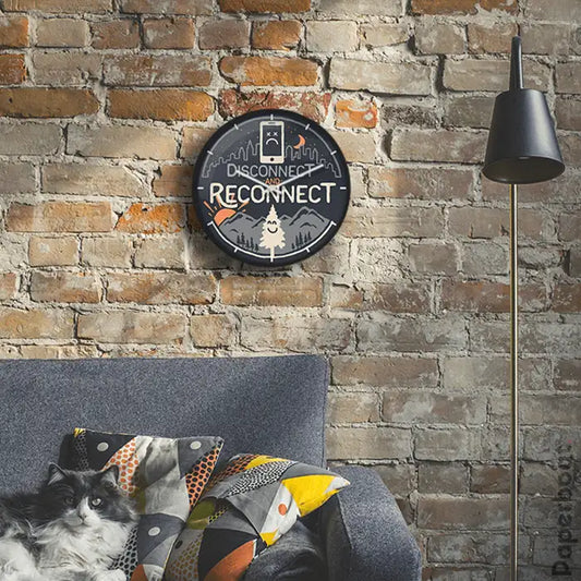 Disconnect Reconnect Wall Clock