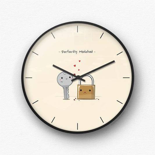 Perfectly Matched Wall Clock