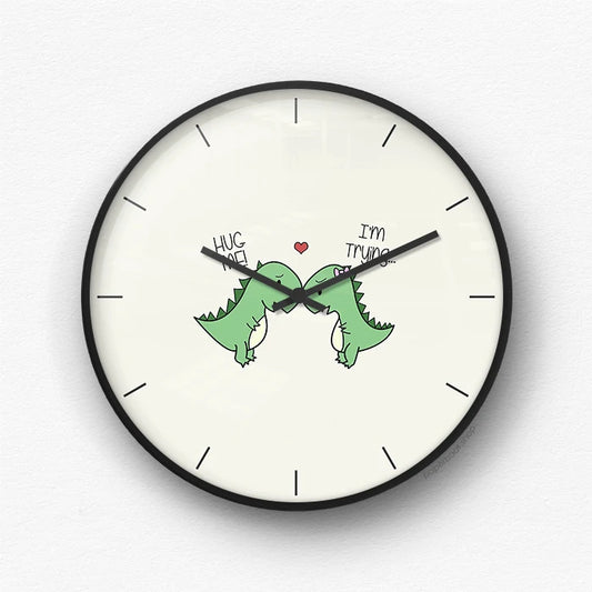 Hug Me Wall Clock