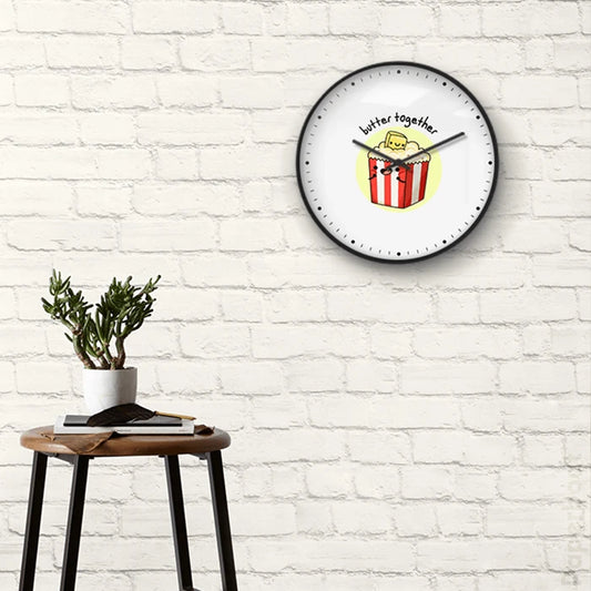Butter Together Wall Clock