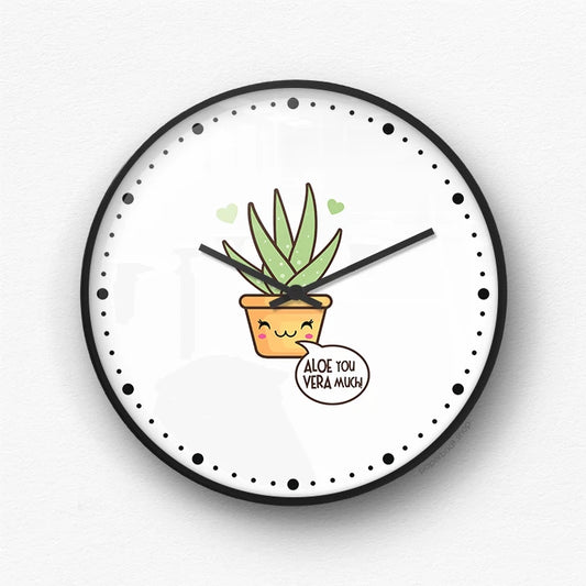 ALOE VERA Wall Clock