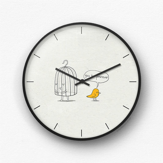 You too possessive Wall Clock
