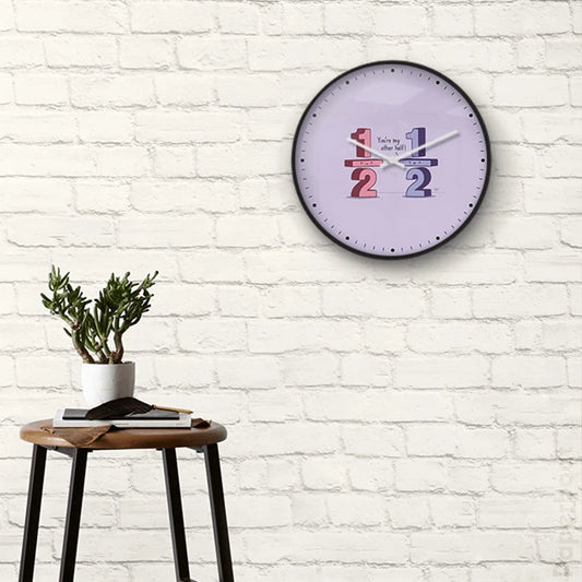 You are my other half Wall Clock