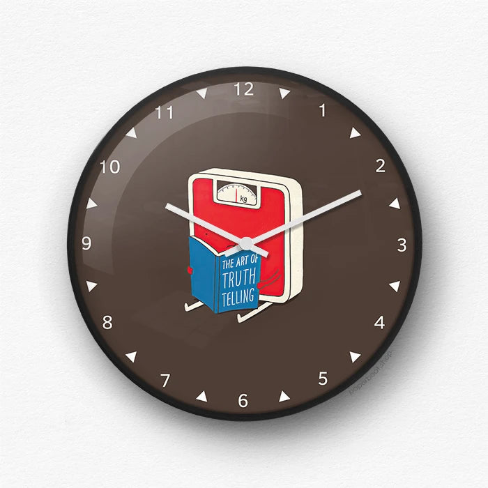 The art of true telling Wall Clock