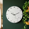 Celestial Constellation Wall Clock - White