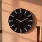Always Late Funny Novelty Wall Clock - Brown