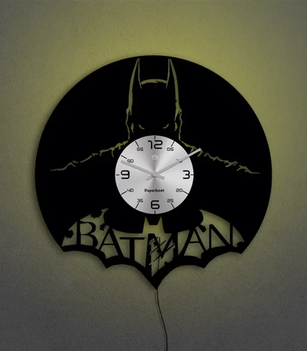 Batman Dark Vinyl Wall Clock