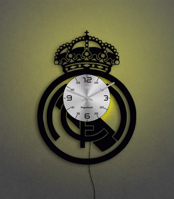 Real Madrid Vinyl Wall Clock