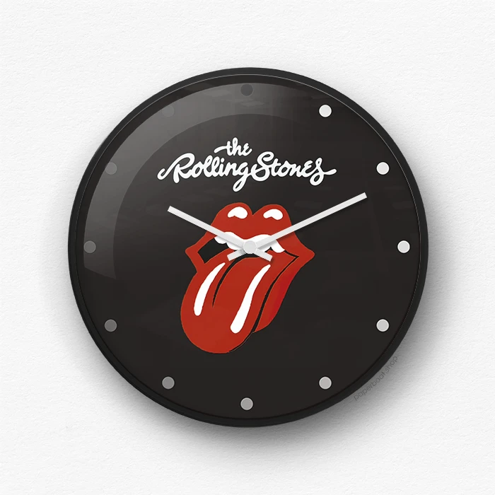 The Rolling Stones wall clock