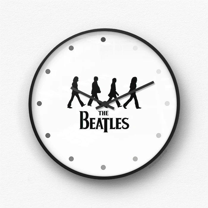 The Beatles wall clock