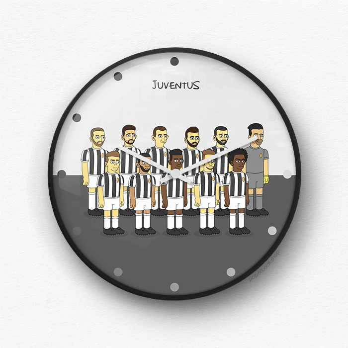 Juventus Cartoon wall clock