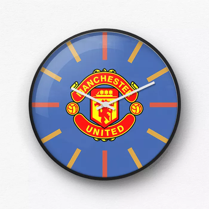 Manchester United Logo wall clock