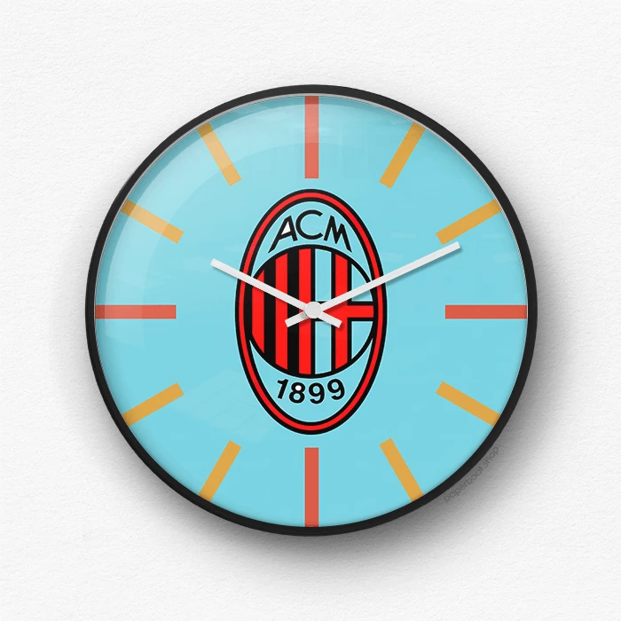 AC Milan Logo wall clock
