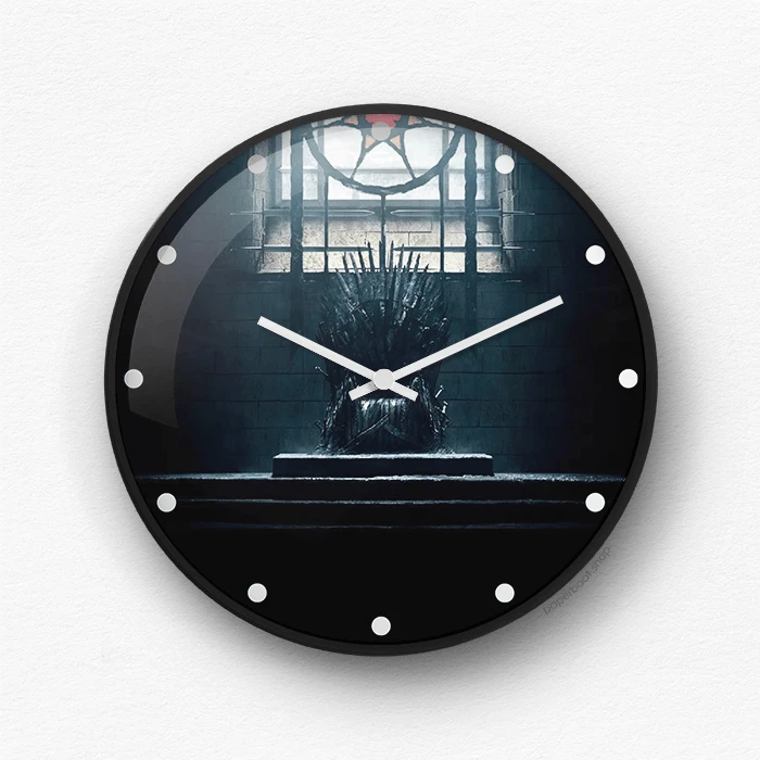 Game of Thrones Iron Throne wall clock