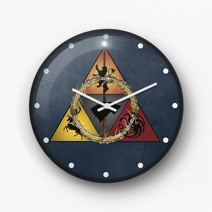 Game of Thrones Noble Houses wall clock