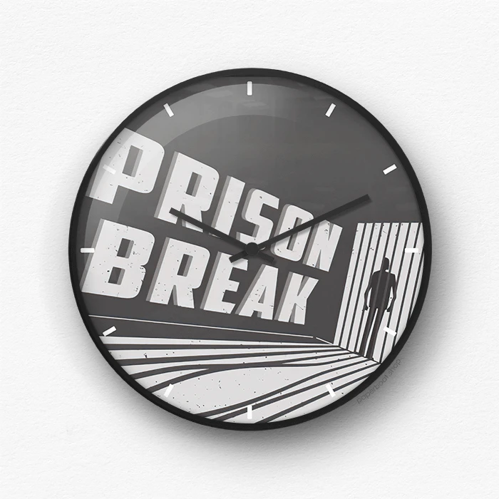 Prison Break B&H Wall Clock