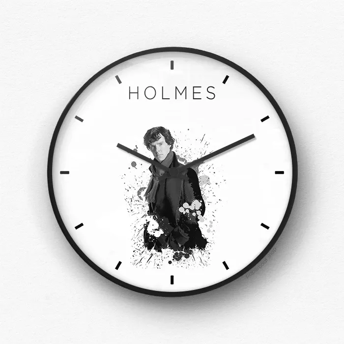 Sherlock B&H Wall Clock