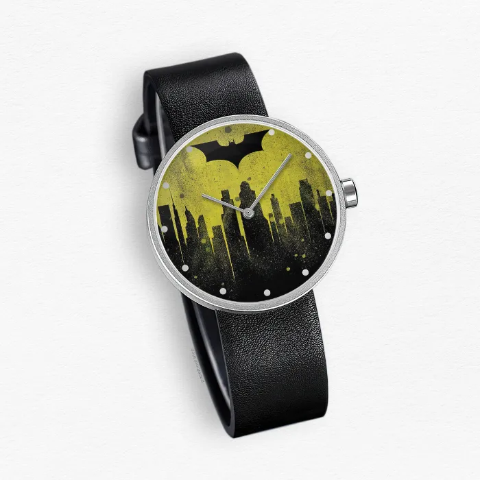Batman Yellow Wrist Watch