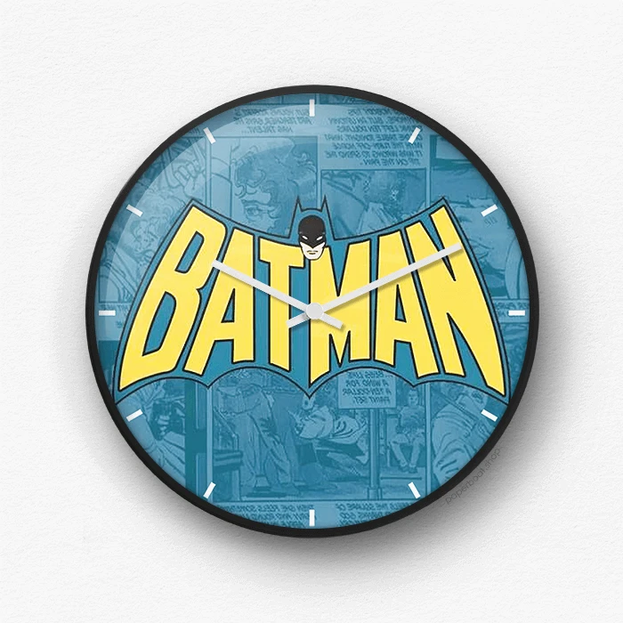 batman Comics Wall Clock