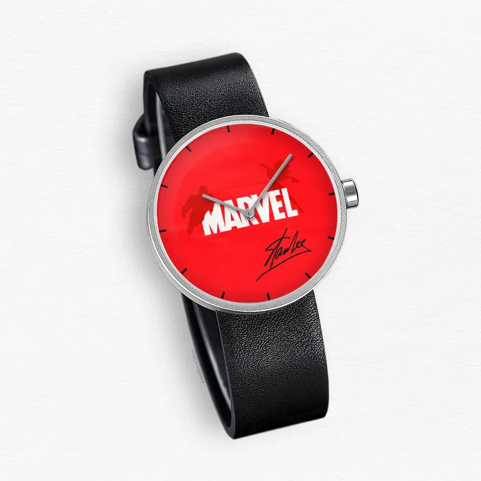 Marvel Solid Red Wrist Watch