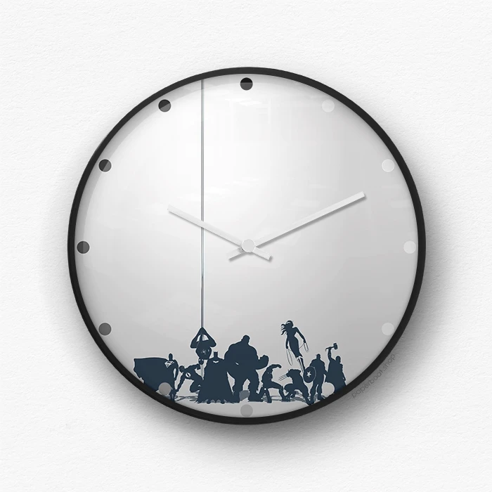 Marvel Characters Wall Clock