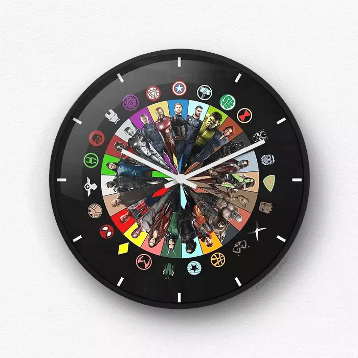 Marvel Circle Wall Clock
