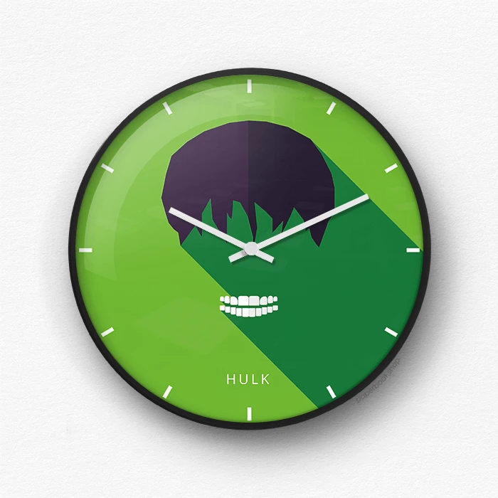 Hulk Wall Clock